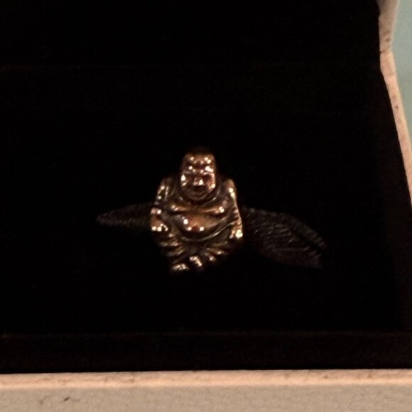 Pandora Authentic Sterling Silver Buddha Charm #790478 retired - Picture 3 of 3